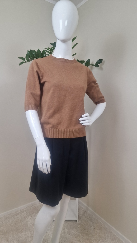 Cari tricot trui caramel