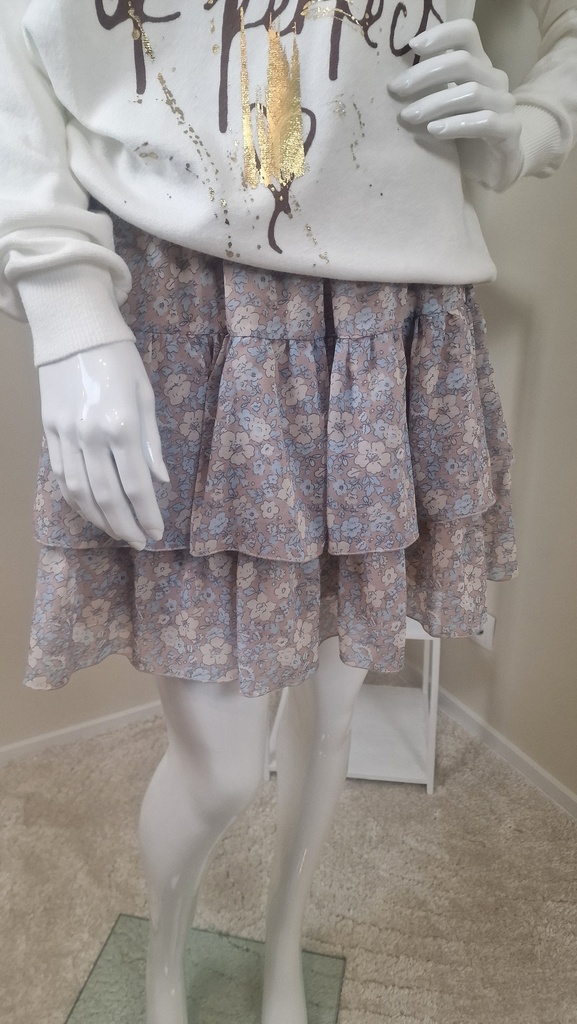 Flower skirt blue (Size S)