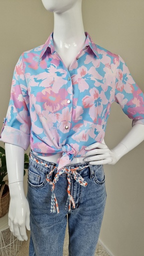 Layla shirt flowers